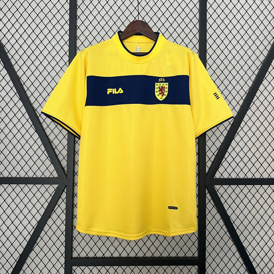 Scotland 2002 Away Retro Jersey - Front