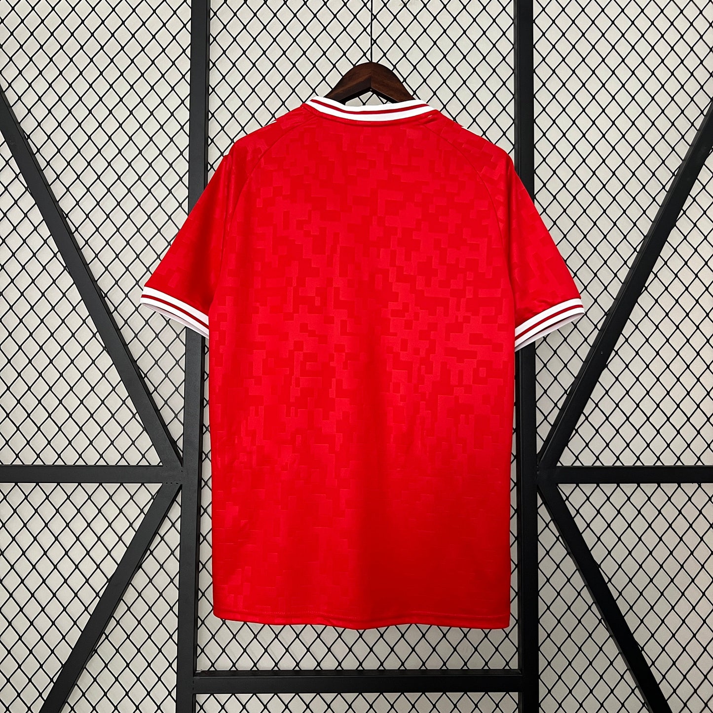 Denmark 2024 Home Retro Jersey - Back