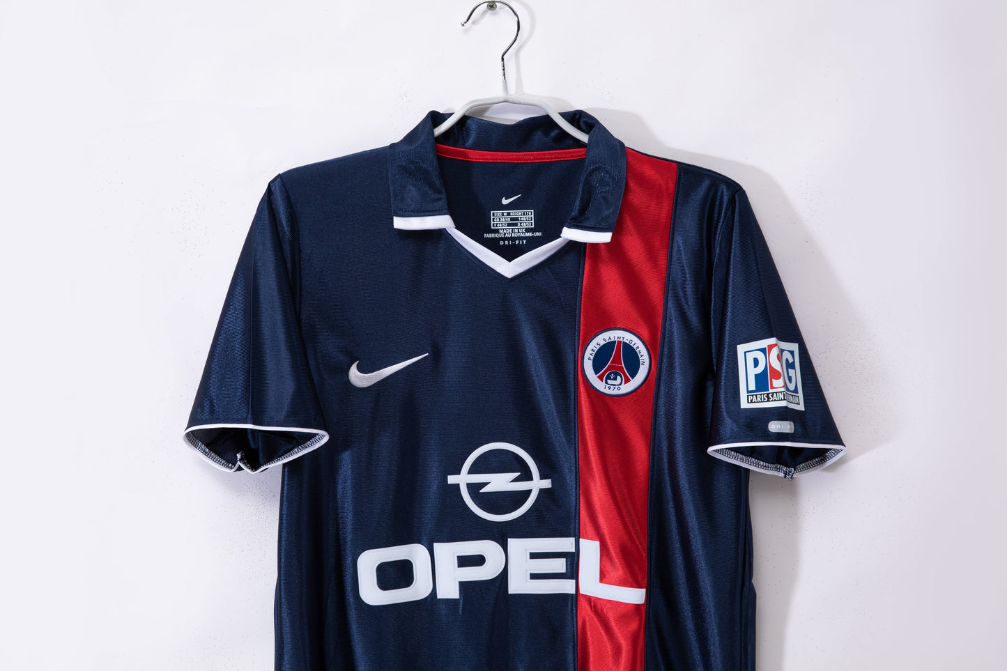 PSG 2001/02 Home Retro Jersey - Back