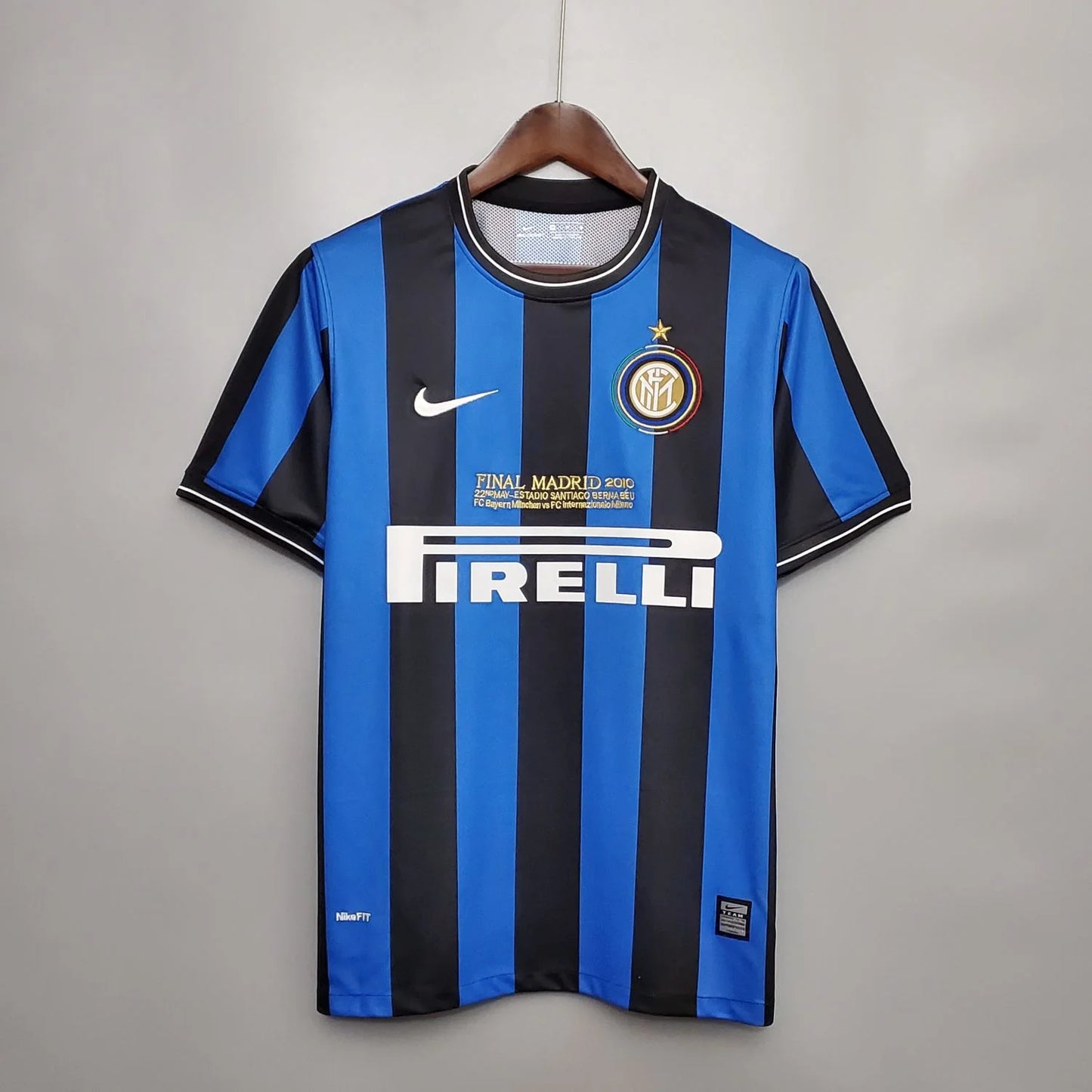 Retro Inter Milan 2009/10 Home Jersey (2010 Champions League Final Version)