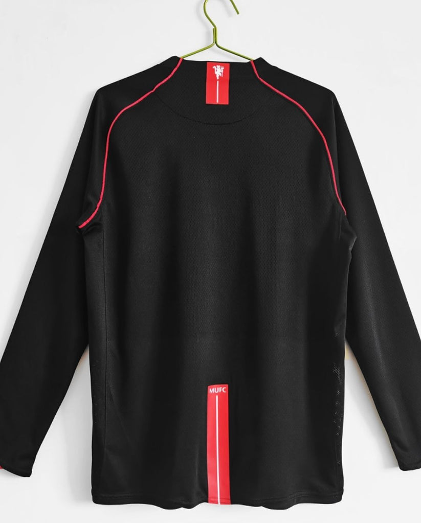Retro Manchester United 2007-08 Away Long-Sleeve Jersey