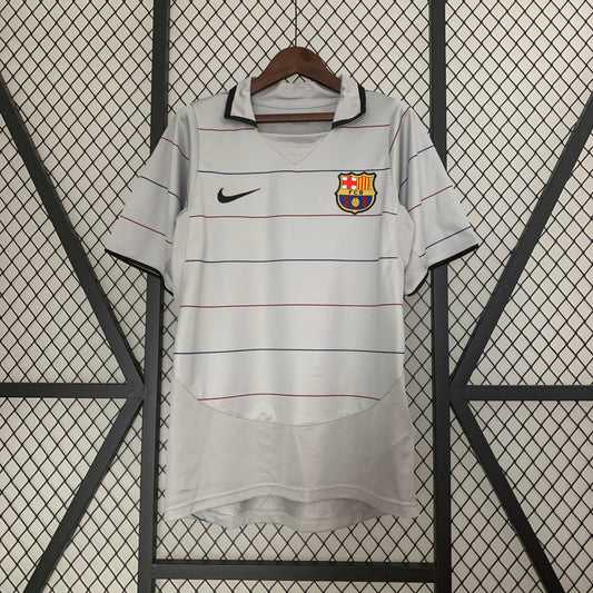 Barcelona 2003/2004 Away Retro Jersey - Front