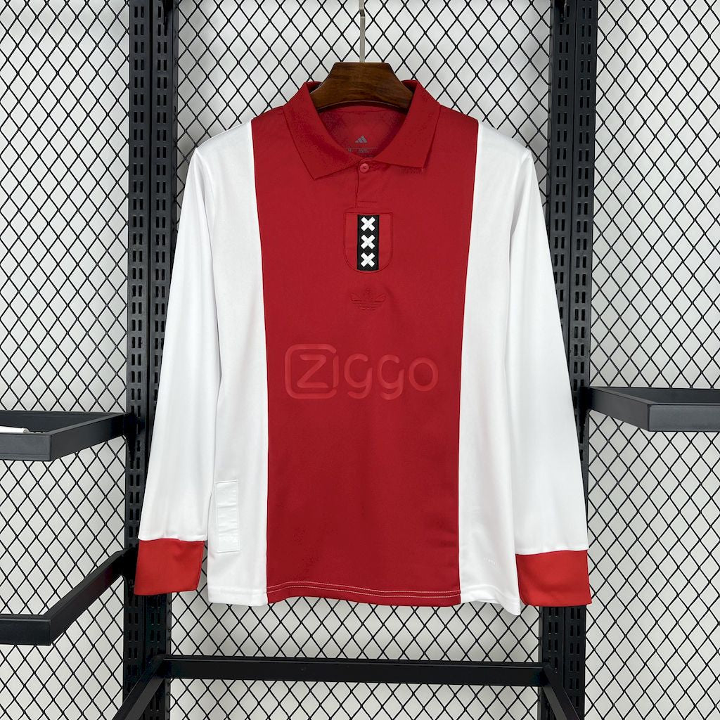 Ajax 125 Year Anniversary Retro Jersey - Front