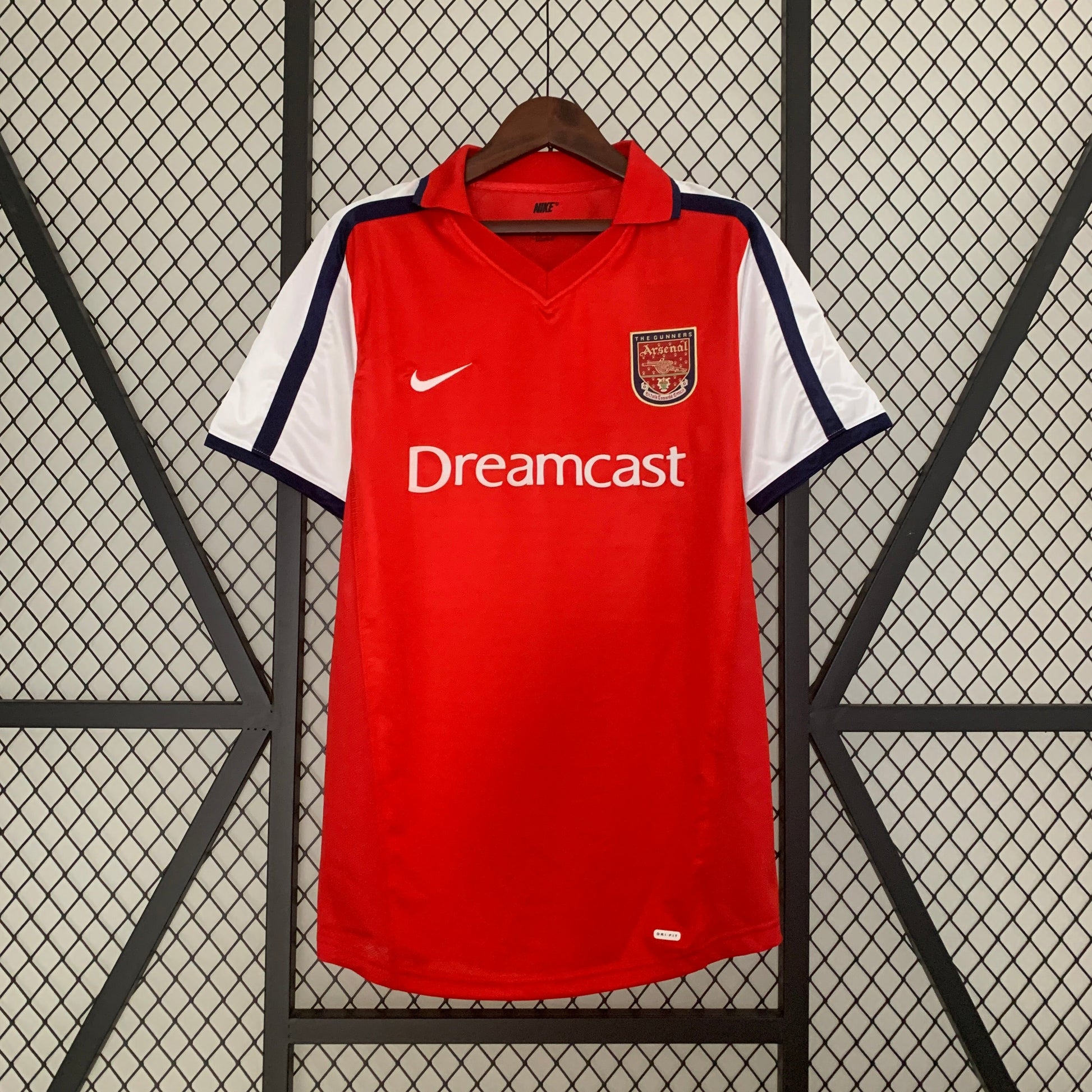 Arsenal 2001/2002 Home Retro Jersey - Front