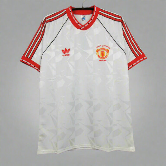 Manchester United Away 1990/91 Retro Jersey - Front