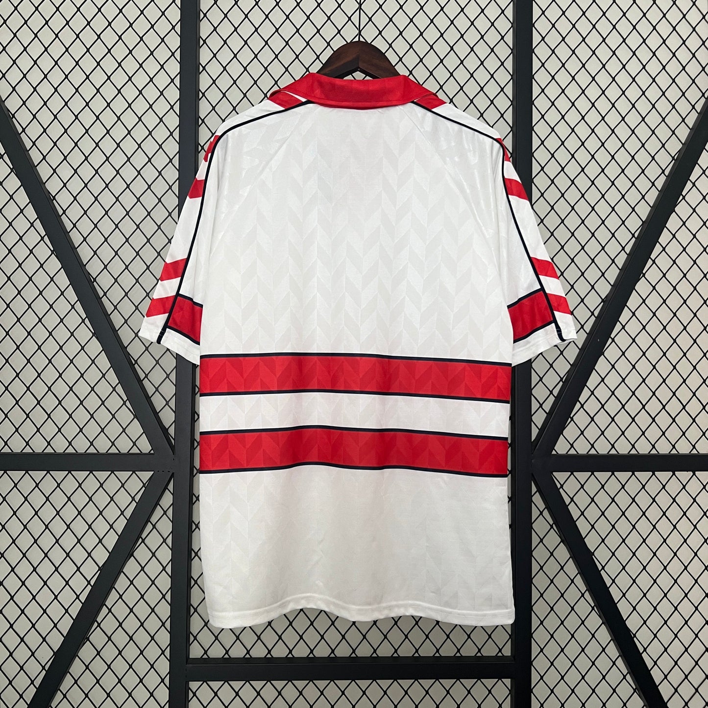 Denmark 1988 Away Retro Jersey - Back