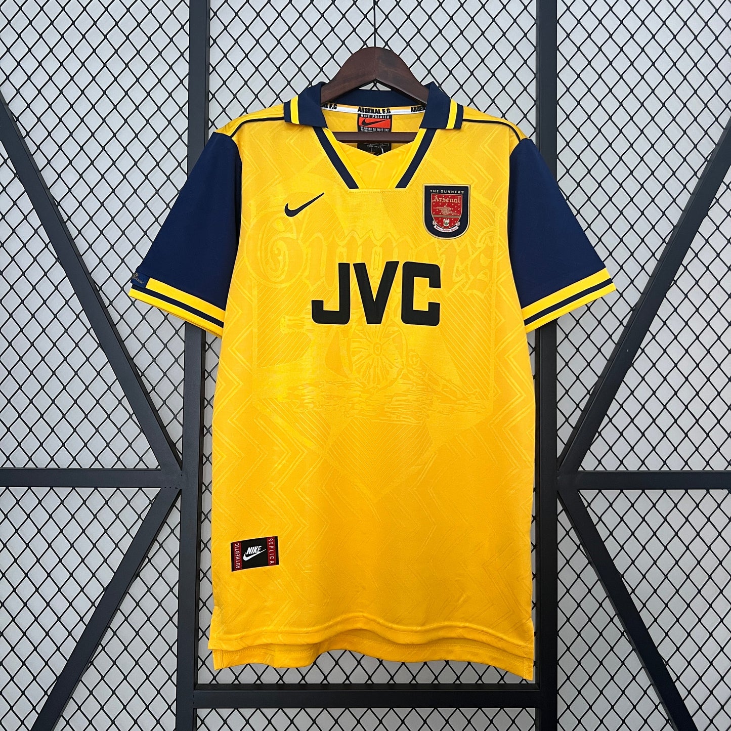 Arsenal 1996/1997 Away Retro Jersey - Front