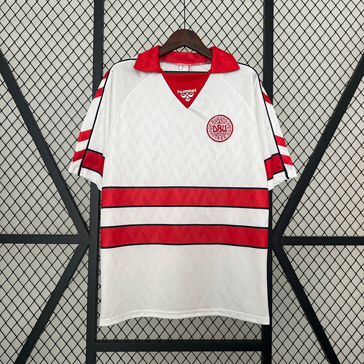 Denmark 1988 Away Retro Jersey - Front