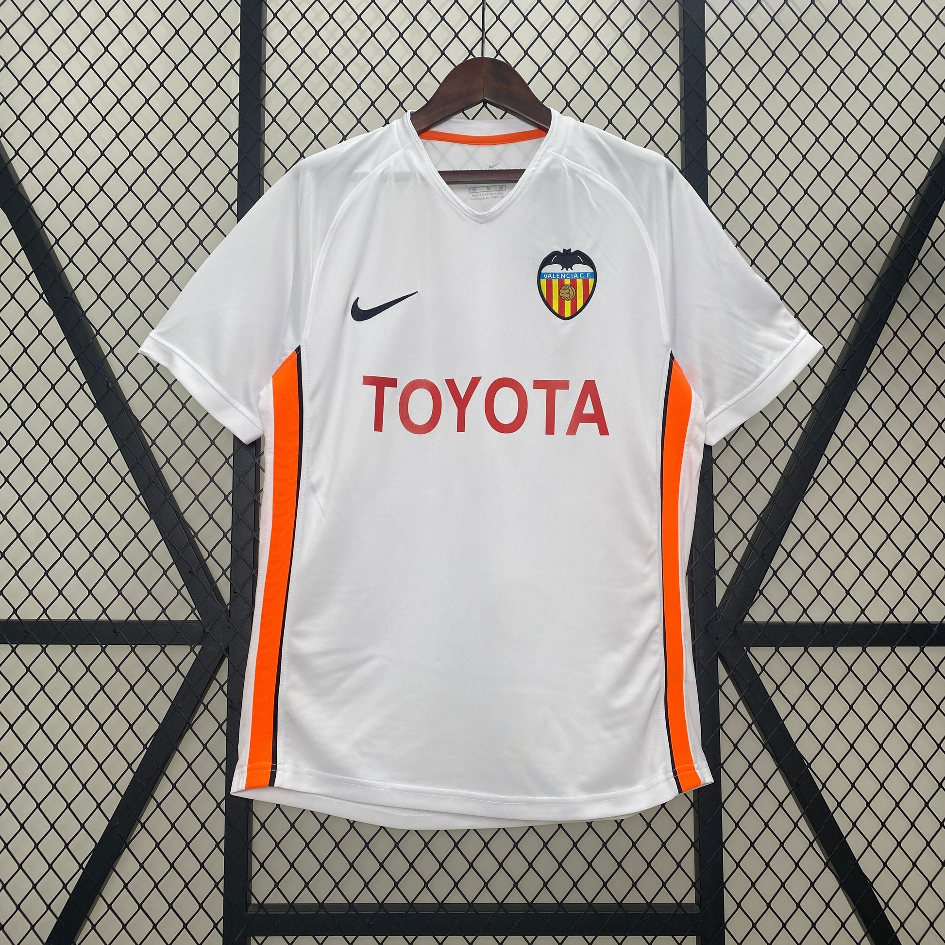 Valencia CF 2006/2007 Home Retro Jersey - Front