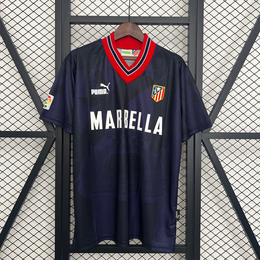 Atletico Madrid 1995/1996 Third Retro Jersey - Front