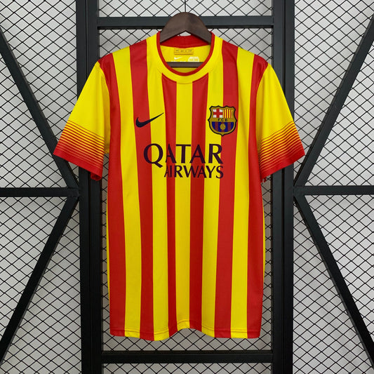 Barcelona 2013/2014 Away Retro Jersey - Front