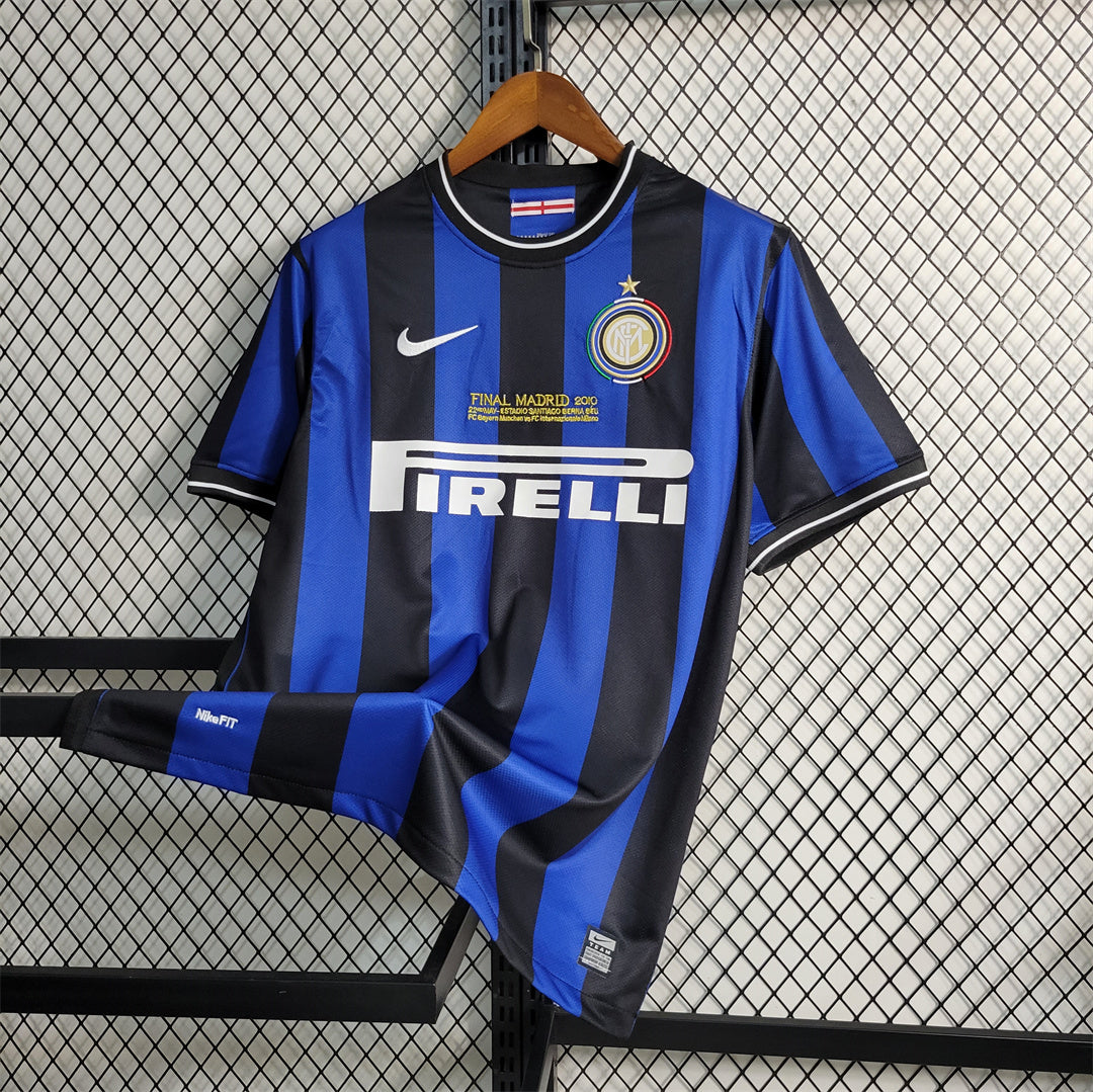 Inter Milan 2009/10 Home Retro Jersey - Back