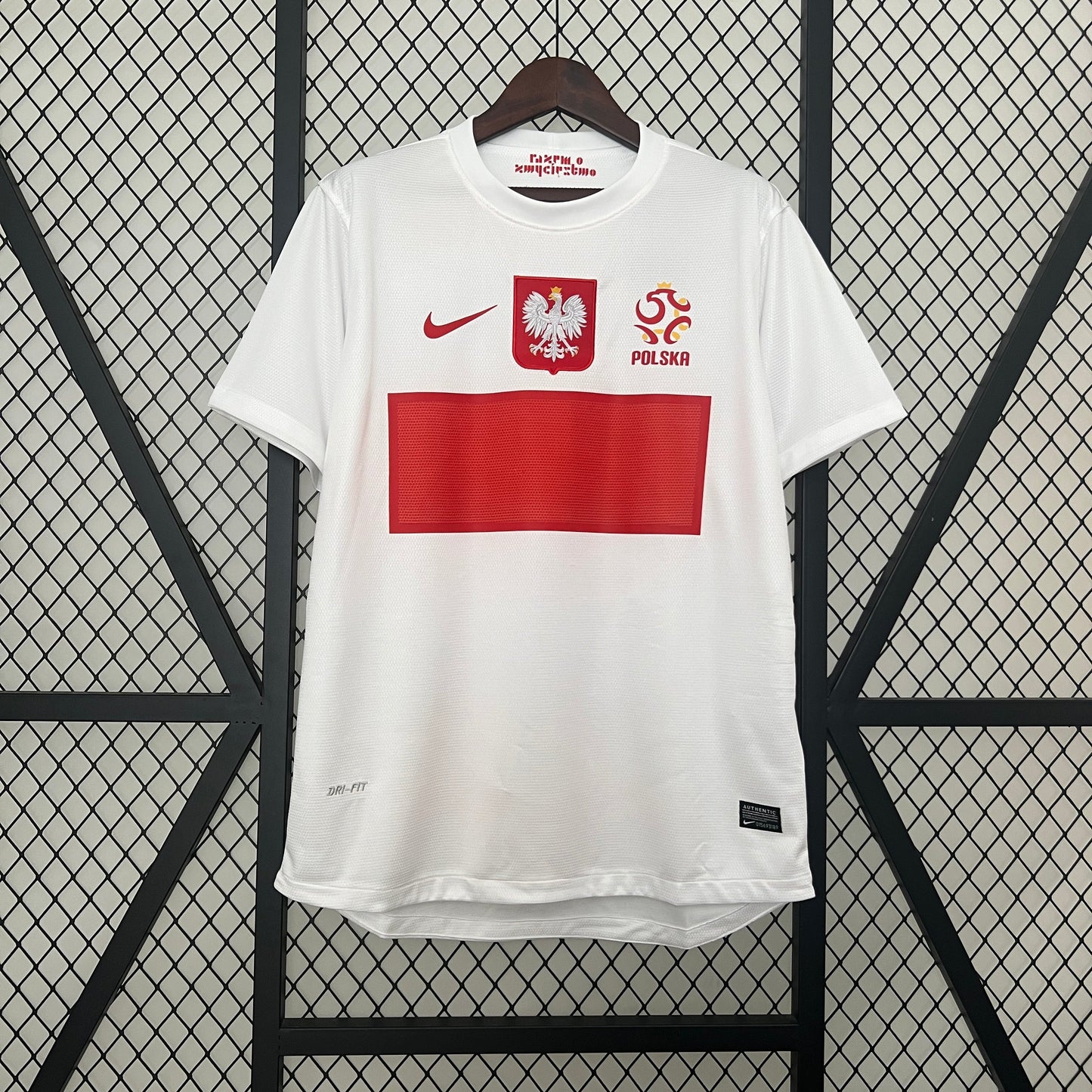 Poland Euro 2012 Home Retro Jersey - Front