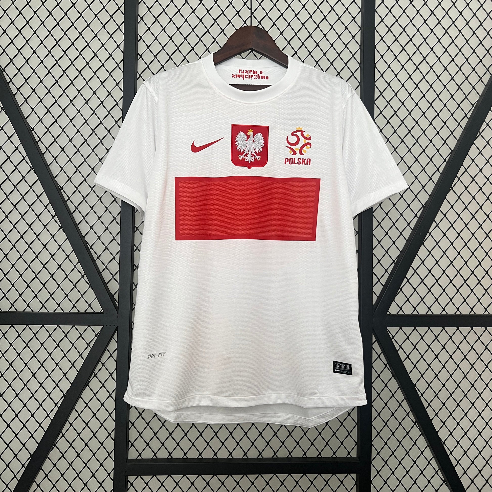Poland Euro 2012 Home Retro Jersey - Front