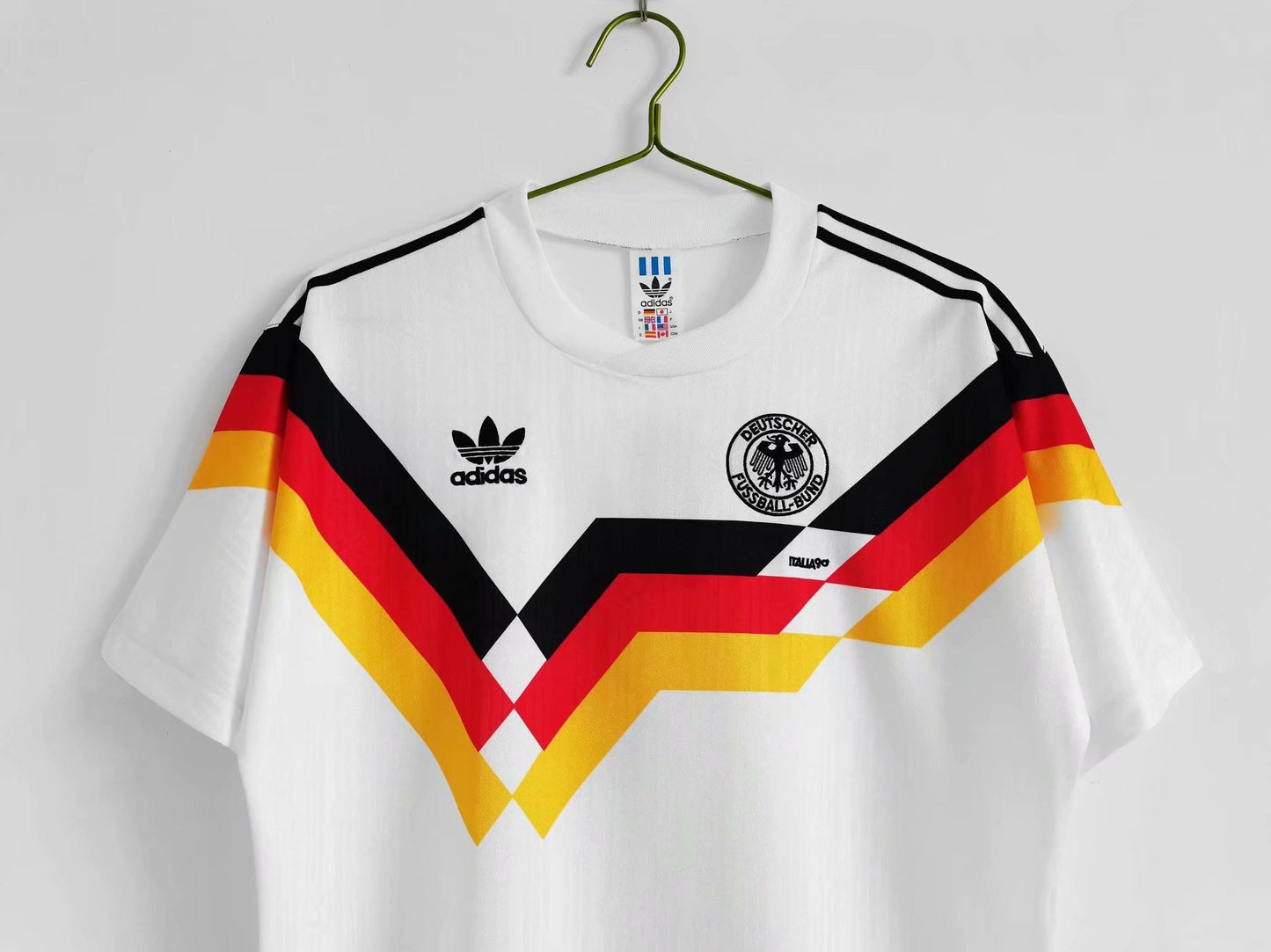 Germany Home 1990 Retro Jersey - Back