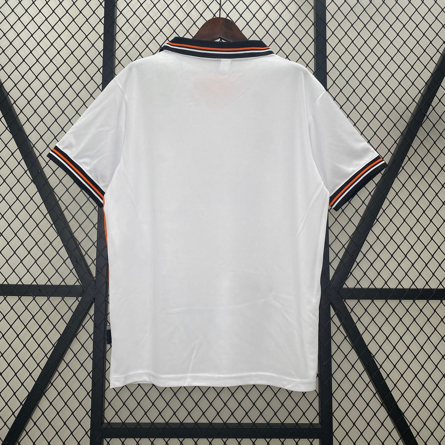 Valencia CF 1990/2000 Home Retro Jersey - Back