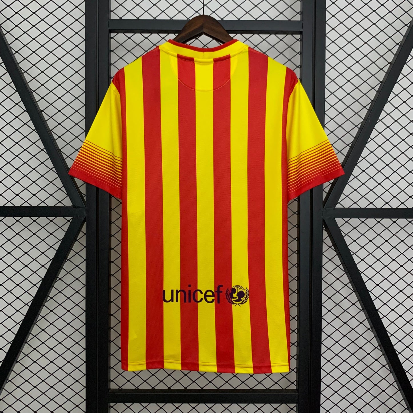 Barcelona 2013/2014 Away Retro Jersey - Back