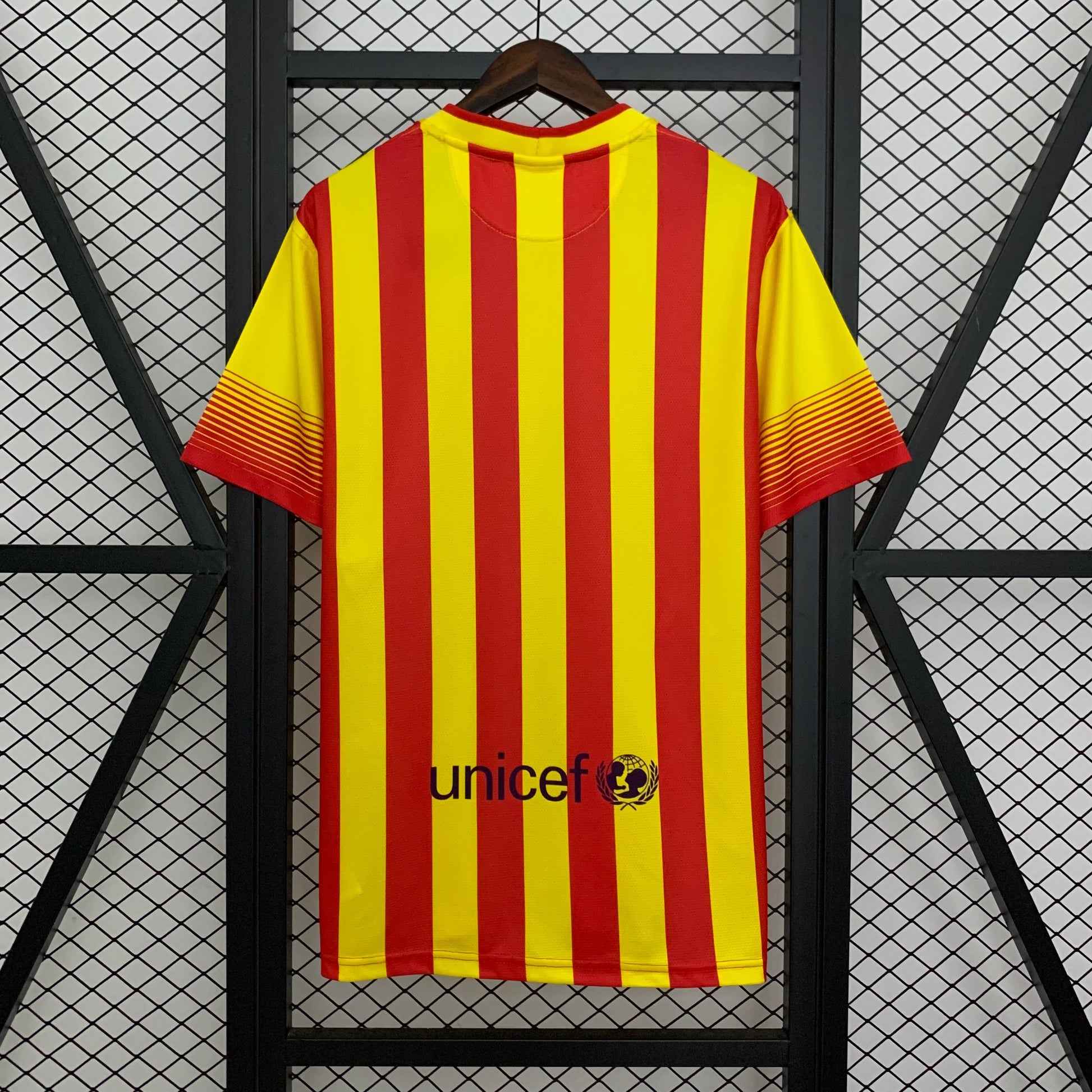 Barcelona 2013/2014 Away Retro Jersey - Back