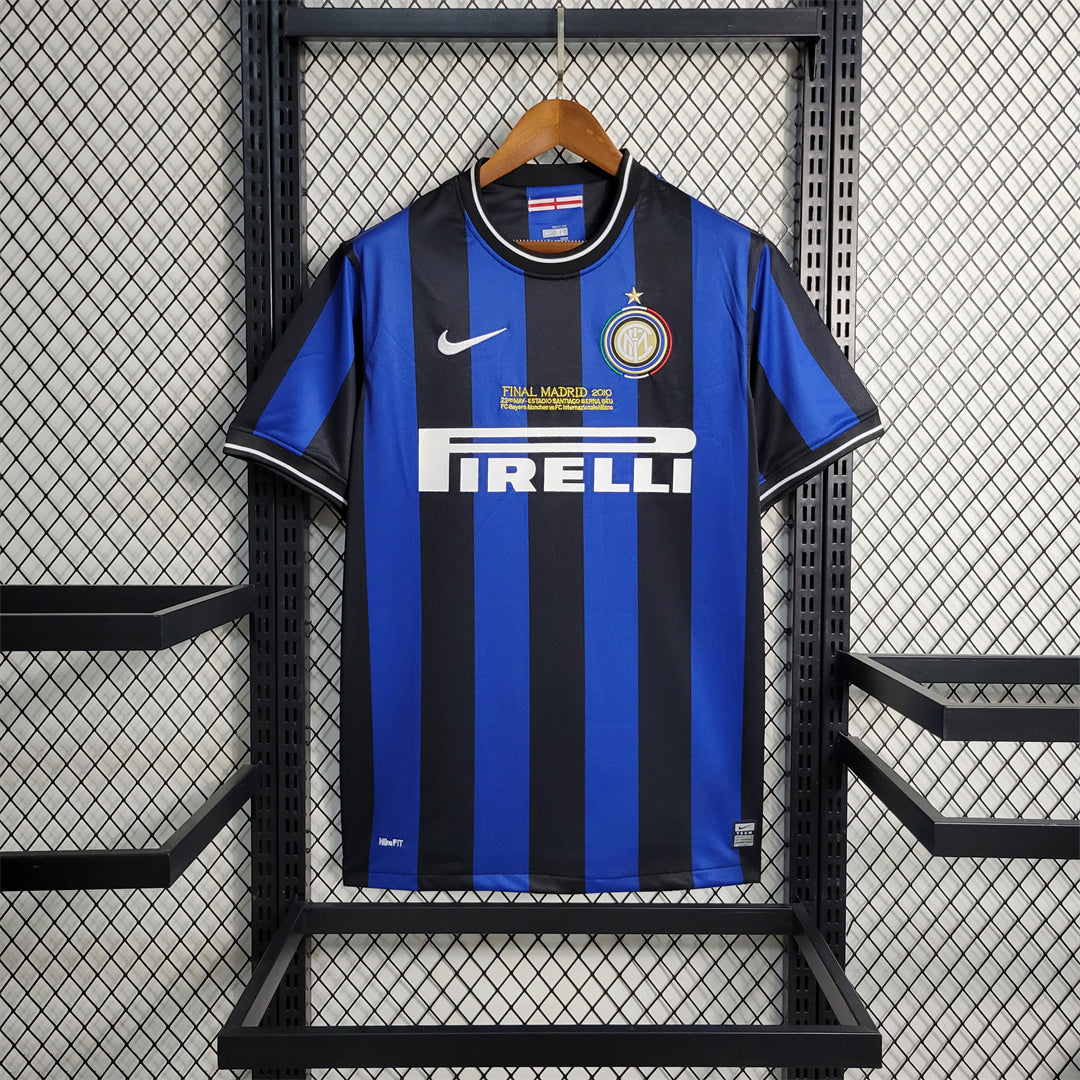 Inter Milan 2009/10 Home Retro Jersey - Front