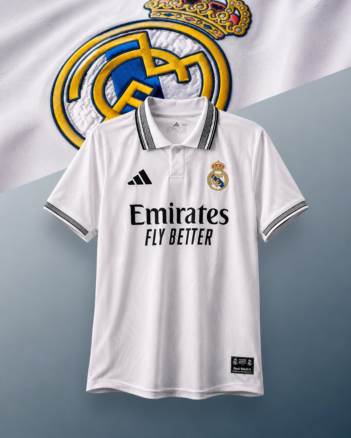 Real Madrid 2026/27 Special White Polo Jersey (Player Version)