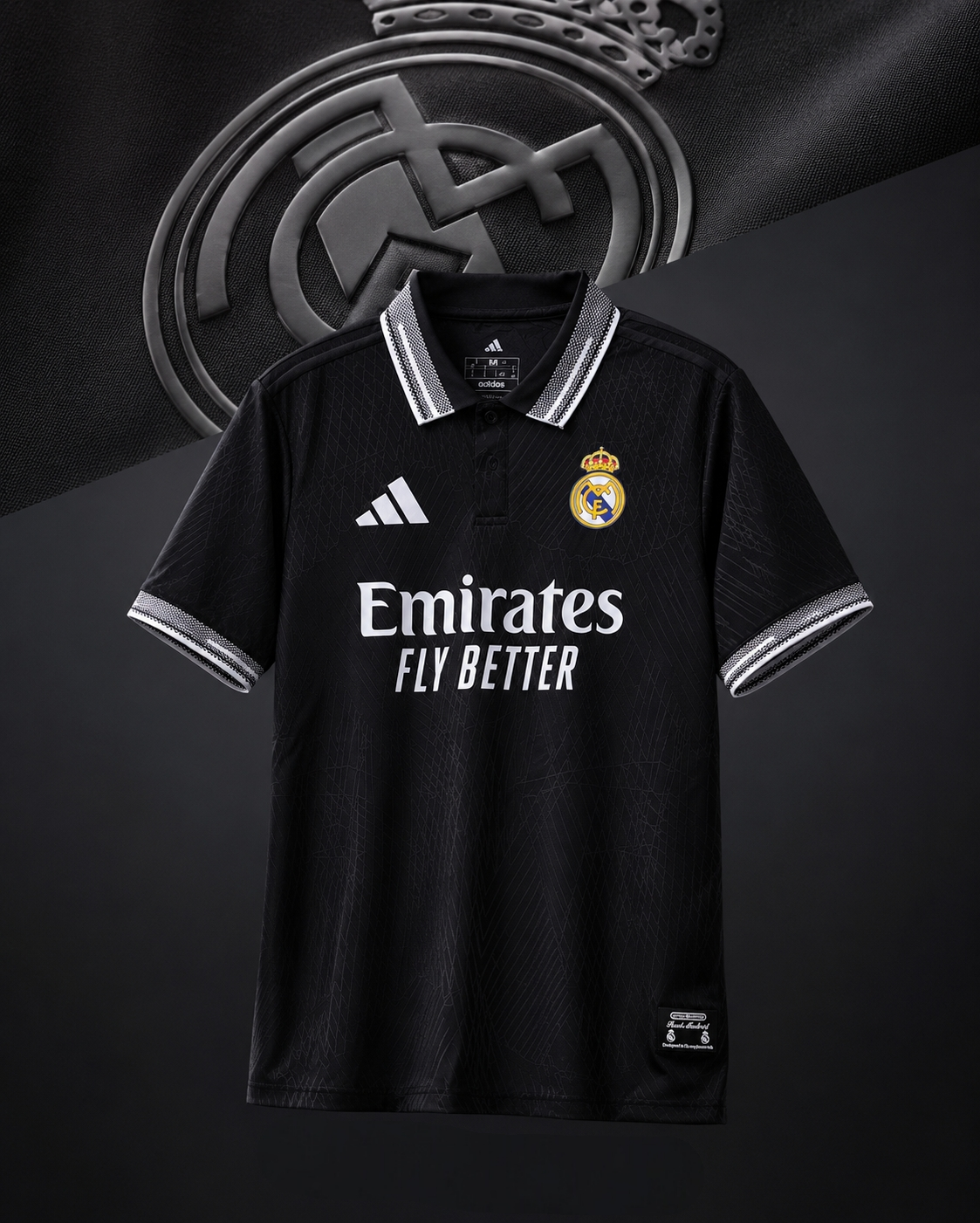 Real Madrid 2026/27 Special Black Polo Jersey (Player Version)