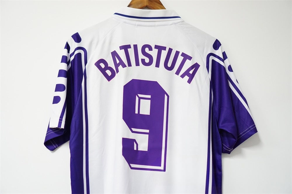 Fiorentina 1999/2000 Away Retro Jersey - Back