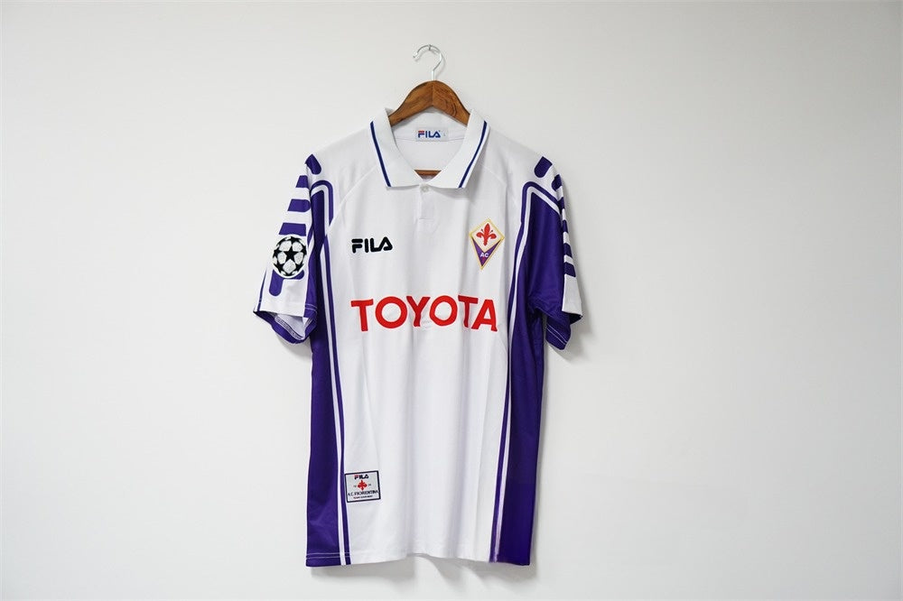Fiorentina 1999/2000 Away Retro Jersey - Front