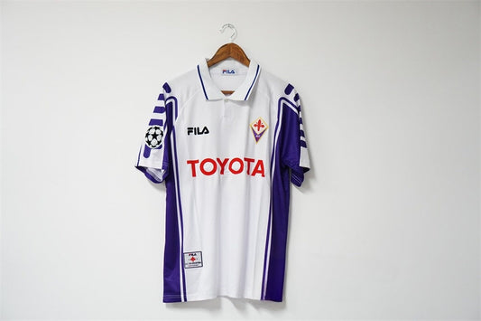 Fiorentina 1999/2000 Away Retro Jersey - Front